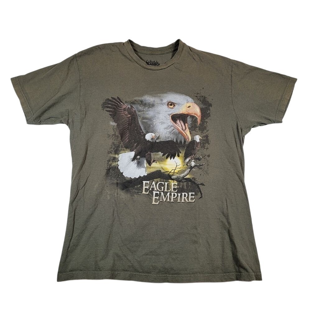Eagle Empire Lifestyle Classics Men's Graphic T-Shirt L‎ Large Olive